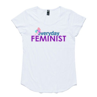 Everyday Feminist - Mae de la Rue - Women's Mali Capped Sleeve Tee Thumbnail